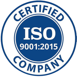 ISO 9001:2015 Certified Company